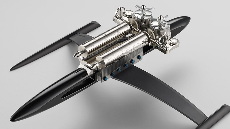 Illustration for article titled All Music Boxes Should Look Like Bond Villain Speedboats